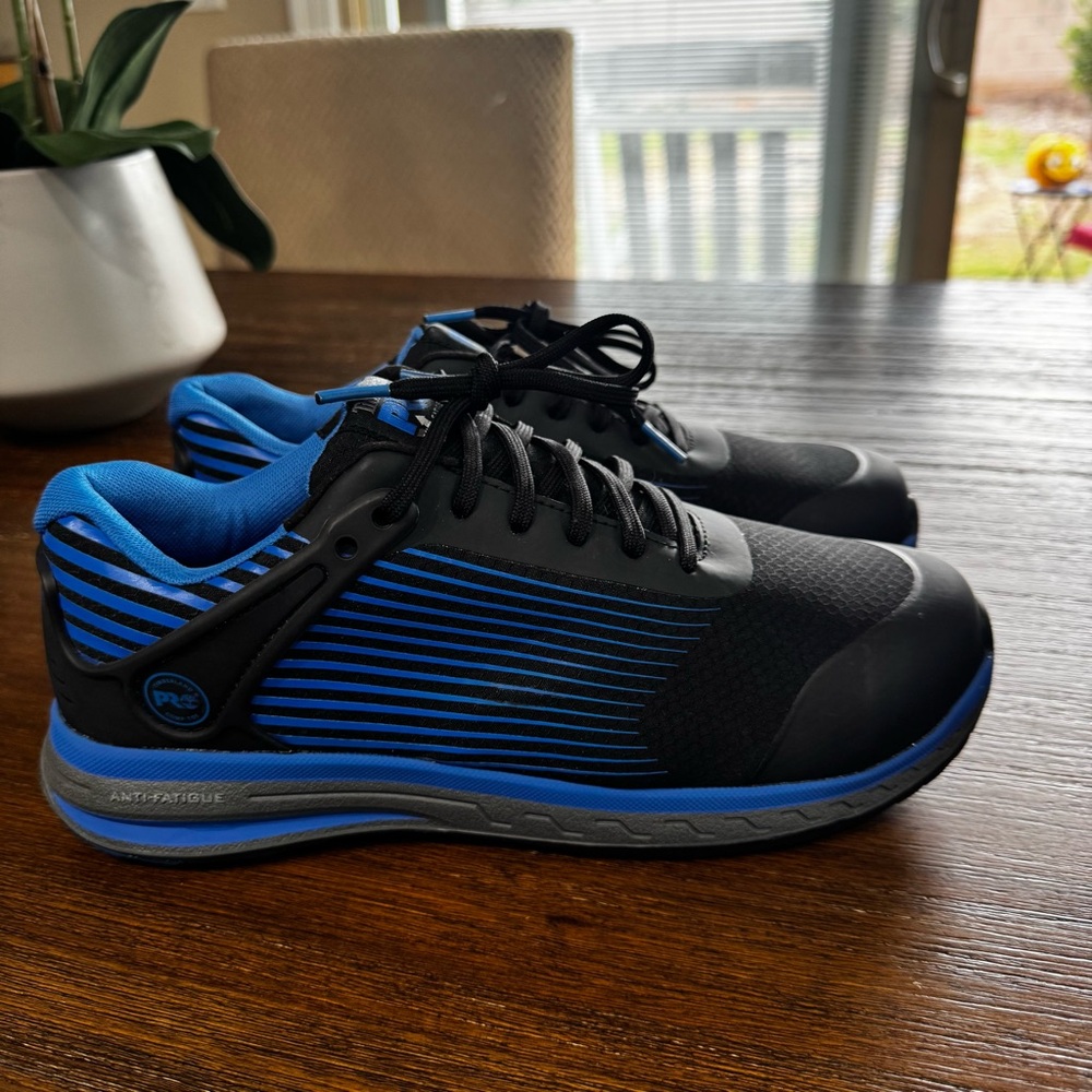 Timberland Day One Safety Drivetrain Low Composite Safety Toe Black/Pantone Blue